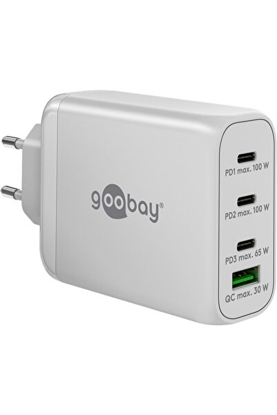 goobay Încărcător rapid multiport USB-C PD 65556 (100 W), alb