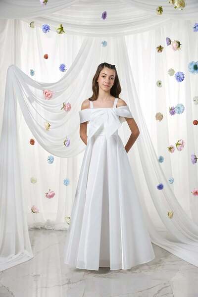 Kanilla Evening Dress 10-15 Years Old Cream