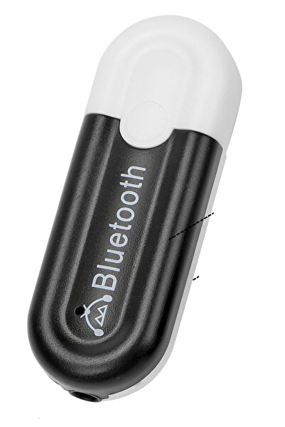TechnoStation 2'si 1 Arada USB Bluetooth Alıcı ve Verici Adaptör Aux Kabloyu ...