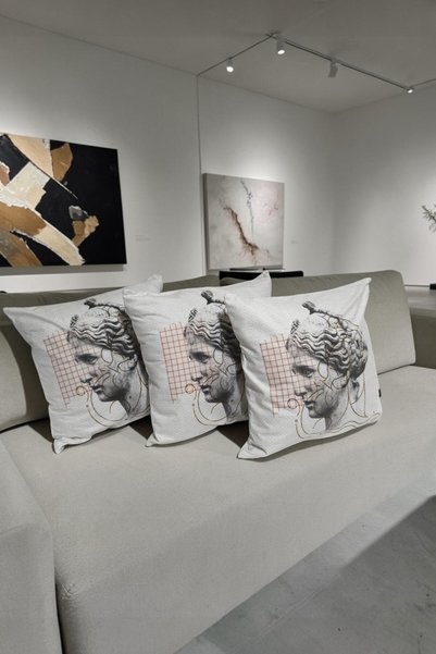ÖZDAĞ HOME CONCEPT Throw Pillow Cover |   Double Set