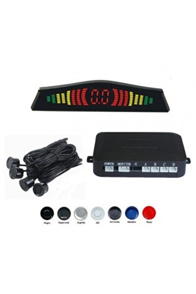 Xenon Bright Αισθητήρες στάθμευσης με οθόνη T6 Μαύρο