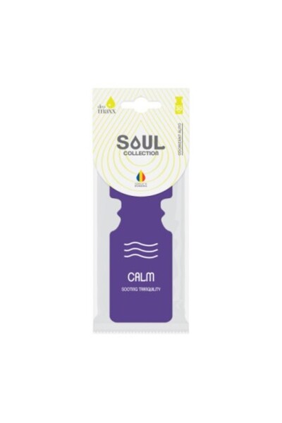 DeoMaxx Αρωματικό αυτοκινήτου, σε σχήμα δέντρου, Soul, DeoMaxx, ήρεμο άρωμα