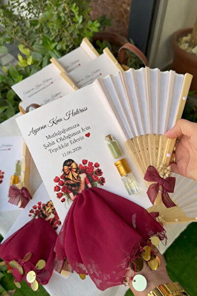 MyGift Bride to be , Kına, Söz, Nişan Hediyesi 10 adet halay mendili , kına t...
