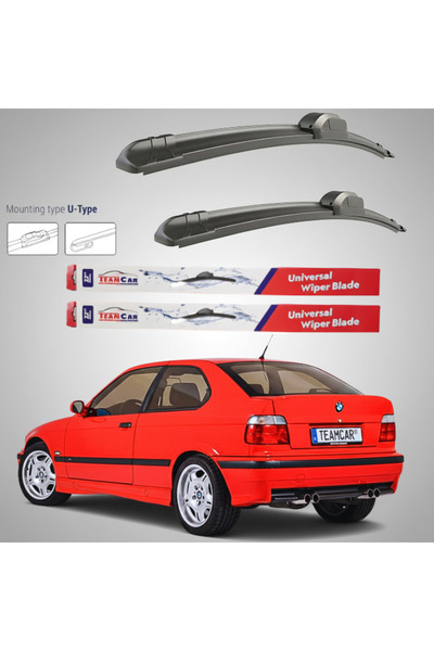 TEAMCAR BMW Σειρά 3 E36 Compact (1994–2000) Επίπεδες Υαλοκαθαριστήρες |   Μπρ...