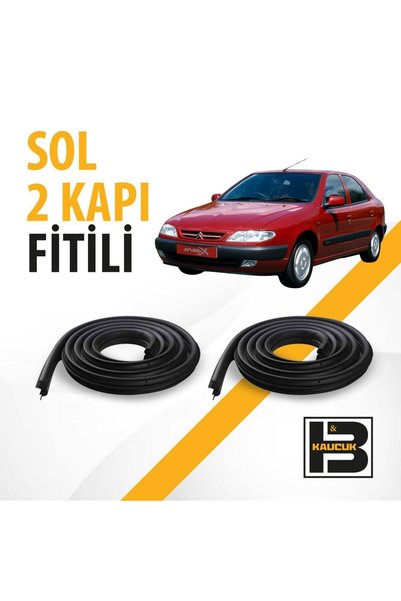 B&M KAUÇUK Citroen Xsara (1997-2001) Sol Ön Ve Arka Kapı Fitili Bm00432