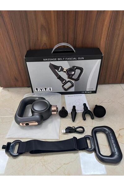 Inspire MASSAGE BELT FASCIAL GUN HB-016 Sports Percussion Massage Gun with La...