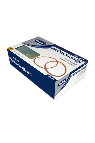 Mas Ambalaj Lastik Kutu Midi %100 Kauçuk 50 GR 355