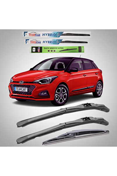 TEAMCAR Hyundai i20 GB Facelift (2018–2020) Υβριδικά Μάκτρα Υαλοκαθαριστήρων ...