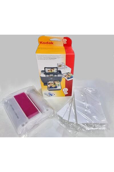 GözdeColor 100 ورقة وشريط ورق G100 لطابعة الصور الحرارية كوداك G600 وG610