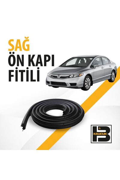 B&M KAUÇUK Honda Civic (2011-2017) Sağ Ön Kapı Fitili Bm00049