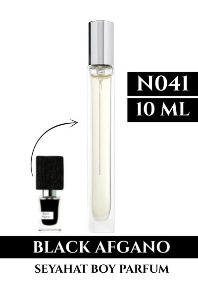 homeartplus N041 - 10 ml ( BLACK AFGANO ) Nish serisi Erkek Parfüm