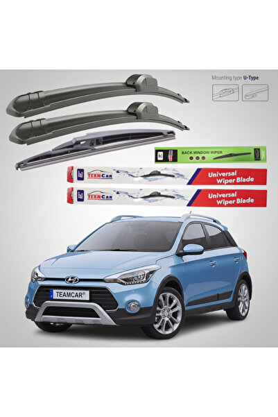 TEAMCAR Hyundai i20 Active FL (2018–2020) Επίπεδες Υαλοκαθαριστήρες |   Πλήρε...