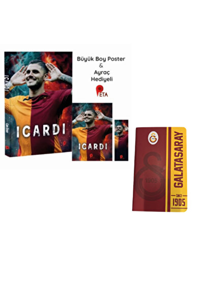 peta kitap Mauro İcardi- (POSTER, AYRAÇ DÜNYA YILDIZLARI ŞAMPİYONLAR LİGİ ÖZE...