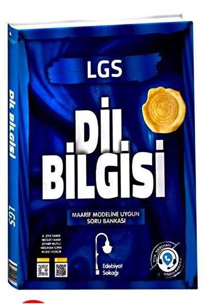 Edebiyat Yayınları Edebiyat Sokağı 8. Sınıf LGS Dil Bilgisi Soru Bankası