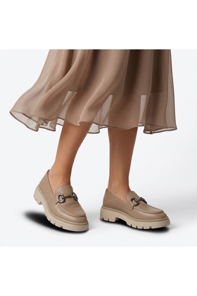 Cameleon Λεόρα μπεζ καθημερινά παπούτσια