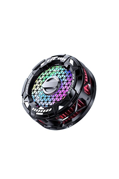 Genel Markalar Fs02 15w Rgb Radyatör Telefon Soğutucu Fan - Siyah