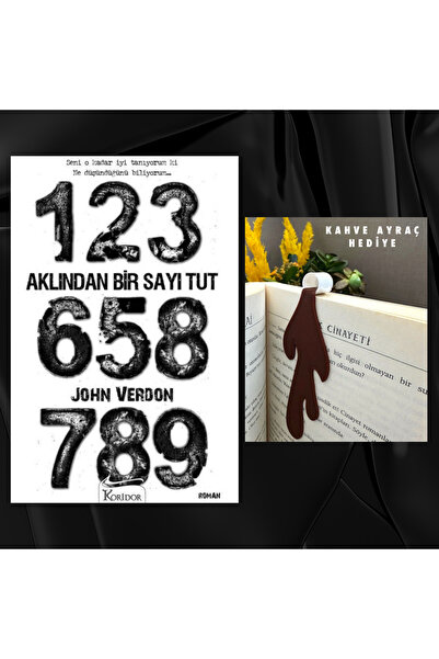 Koridor Yayıncılık AKLINDAN BİR SAYI TUT / DÖKÜLEN KAHVE FİGÜRLÜ KİTAP AYRACI...