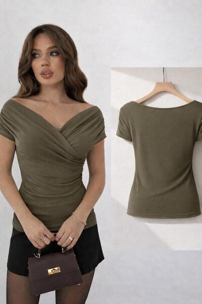 peri tower Γυναικείο διπλό γιακά Lycra για τον ώμο, κομψό μοντέλο 128