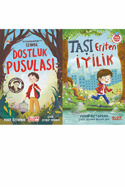 Gülce Kitap Dostluk Pusulası - Peygamberimin Sav İzinde ve Taşı Eriten İyilik...