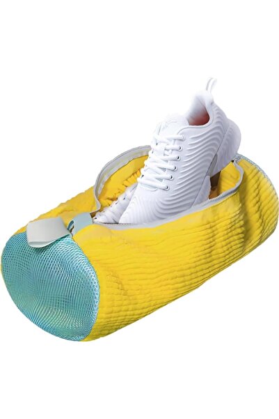 LOVYCO Λευκά παπούτσια για πλυντήριο ρούχων, τσάντα για πλύσιμο παιχνιδιών, δ...