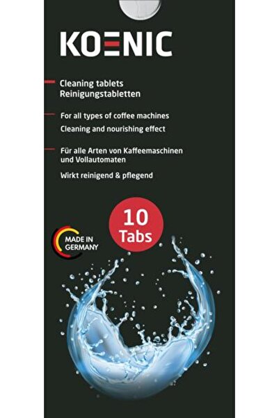 KOENIC KCT-010-1 tablete de curățare pentru aparatul de cafea
