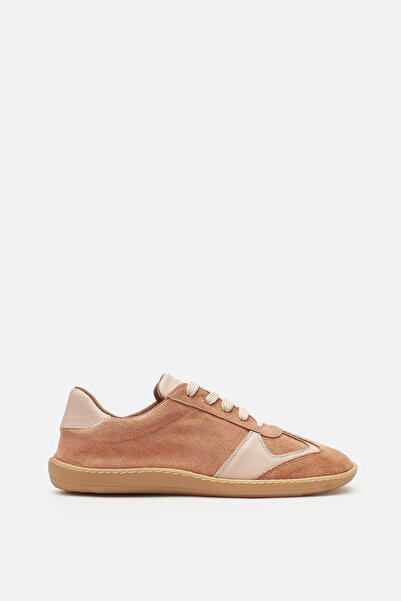 Bestyle Miu Move Kadın Bağcıklı Hakiki Süet Deri Sneaker