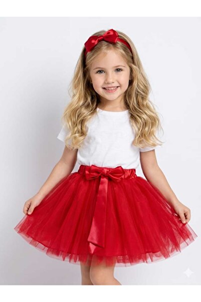 Trendmirend Φούστα - Κόκκινο - Σύντομο