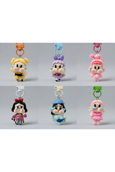 Natavanbutık 🌈✨ Sevimli Mini Figür Anahtarlık & Çanta Süsü Koleksiyonu 👜🔑💖