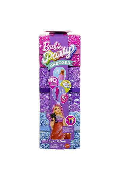 Mattel Games MATTEL Papusa - Dezvăluire fără ambalaj, cu rochie roz