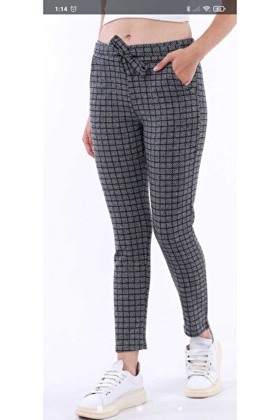 Sea Queen Women's Plus Size High Waist Sash Print Camisole Pants