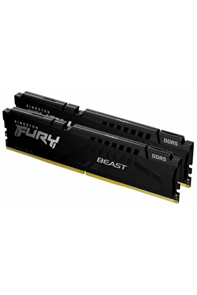 Kingston Μνήμες RAM Fury Beast Black 64GB [2x32GB 5600MHz DDR5 CL36 DIMM]