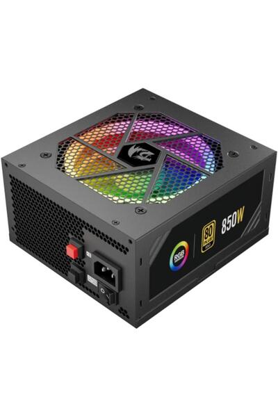 REDRAGON Sursă de alimentare GC-PS007-1 850W 80 Plus Gold RGB Negru