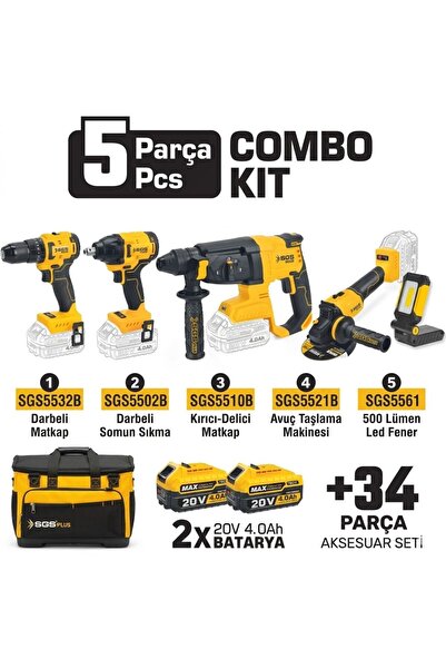 SGS SGS5451 COMBO SET 5 PARÇA