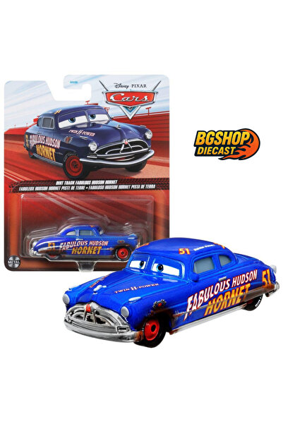 HOT WHEELS Disney Pixar Cars - Dirt Track Fabulous - Hudson Hornet (Koleksiyo...