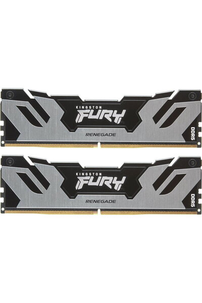 Kingston Memorie RAM FURY Renegade Silver 32GB DDR5 8000Mhz CL38 Kit Dual Cha...