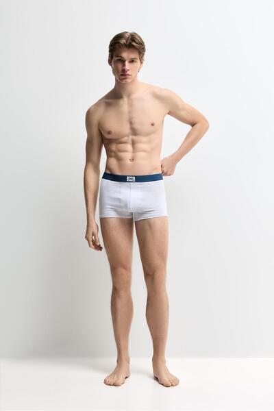 LEFTIES 5'li kontrast boxer seti