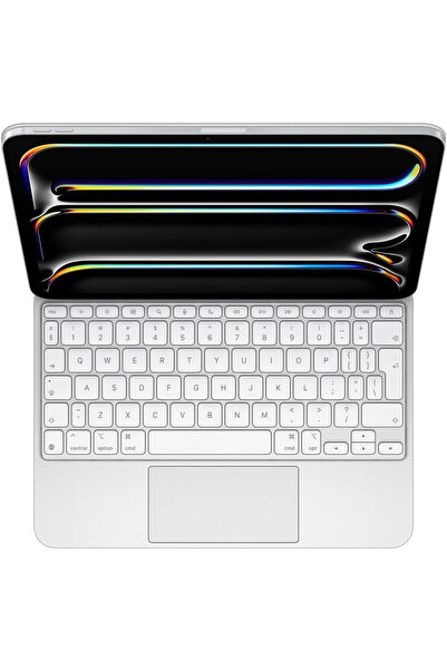 Apple Magic Keyboard για iPad Pro 11 " (M4/M5), Αγγλικό (ΗΠΑ), Λευκό