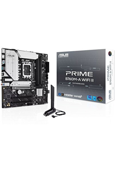 ASUS Placa de Baza Placa de baza, Asus, PRIME B760M-A WIFI II, 4xDDR5, 256GB,...