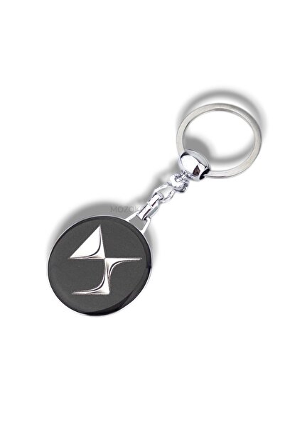 MOZOKO Breloc auto elegant, imprimat prin transfer termic, cu logo DS de înal...