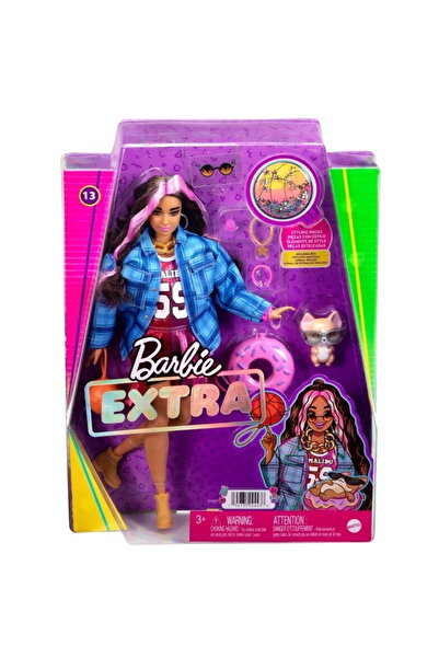 Mattel Games MATTEL Екстра спортна рокля / Черна и розова коса