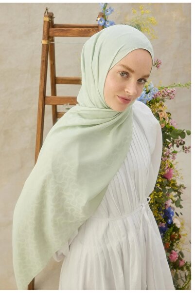 VALORSCARF Valor bloom desen ipek jakar şal Defne