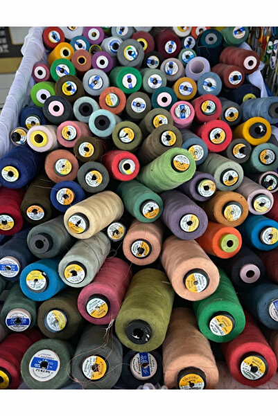 WORDAKS 120 Number 1 kg Mixed Colors Sewing Thread between 10-20 Pieces