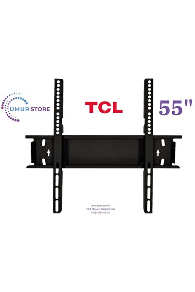 Herz TCL 55T8C 55" 139 Ekran Uyumlu Lcd Led TV Sabit Duvar Askı Aparatı