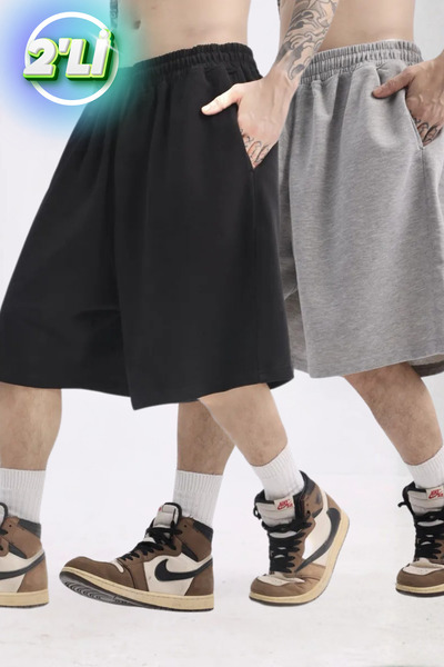 vladivosto Σορτς Capri πάνω από το γόνατο, εξαιρετικά άνετο, με χαλαρή εφαρμο...