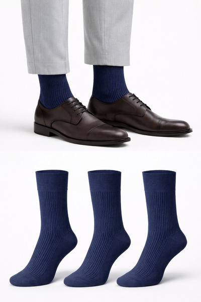 Ducks Socks Erkek Uzun Konç Bambu Çorap 3’lü Dikişsiz Terletmeyen İnce Yazlık...