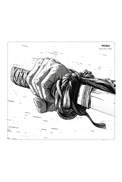 PORGE Musashi Special Edition Speed Mouse Pad 500x500x4 Mm E-sports Mouse Pad