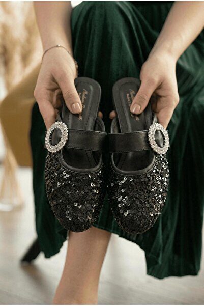 Oksit Γυναικείες παντόφλες με υφή Ceys, άνετη σόλα και λεπτομέρεια με πέτρινη...