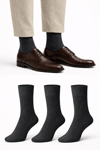 Ducks Socks Men's Smoked Long Bamboo Socks 3-Piece Seamless Anti-Sweat Thin S...