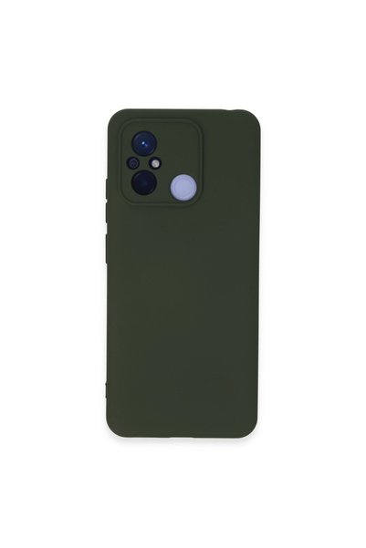 ArkhenX غلاف هاتف Xiaomi Redmi 12c مصنوع من السيليكون المخملي الداخلي - أخضر ...