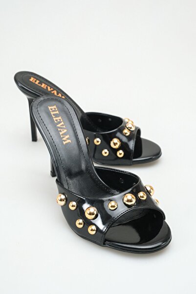 ELEVAM Mules - Μαύρο - Κομψό/Νύχτα